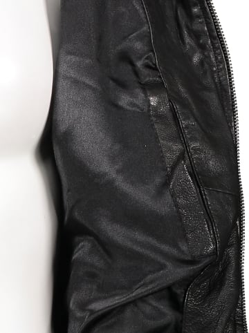 Caminari Skórzana kurtka "Alero" w kolorze czarnym