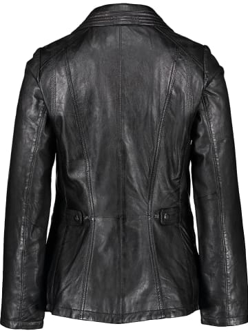 Caminari Lederjacke "Henna" in Schwarz