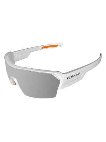 BlueBall Unisex-Sonnenbrille "Aizkorri" in Weiß/ Grau