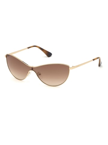 Guess Damen-Sonnenbrille in Gold/ Braun