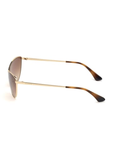 Guess Damen-Sonnenbrille in Gold/ Braun