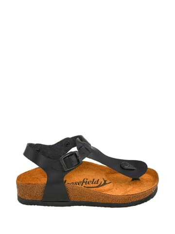 Moosefield Leren sandalen zwart