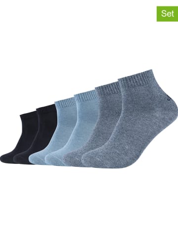s.Oliver 6-delige set: sokken blauw/grijs