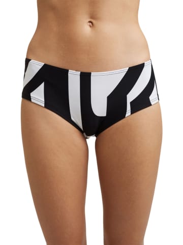 ESPRIT Figi bikini w kolorze czarno-białym