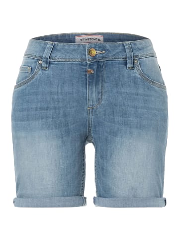 Timezone Spijkershort "Alexa" - regular fit - lichtblauw