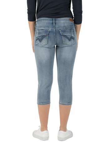 Timezone Capri-Jeans "Tali" - Slim fit - in Hellblau