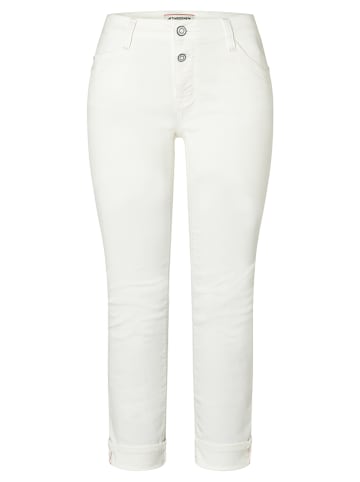 Timezone Spodnie w kolorze białym