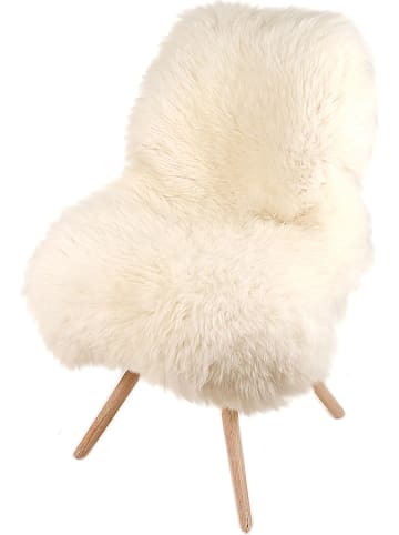 Kaiser Naturfellprodukte Wyściółka dekoracyjna w kolorze kremowym