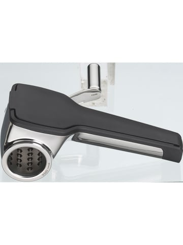 WMF Käsemühle mit Kurbel in Schwarz/ Silber