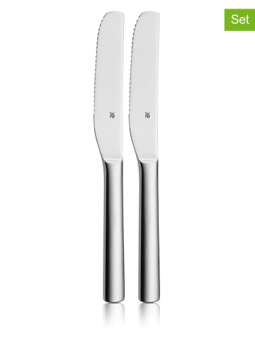 WMF 2er-Set: Frühstücksmesser in Silber