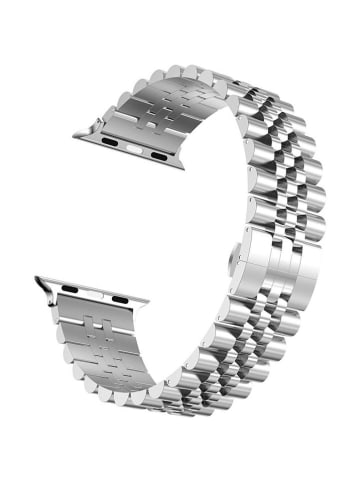 SWEET ACCESS Edelstahl-Armband für iWatch in Silber