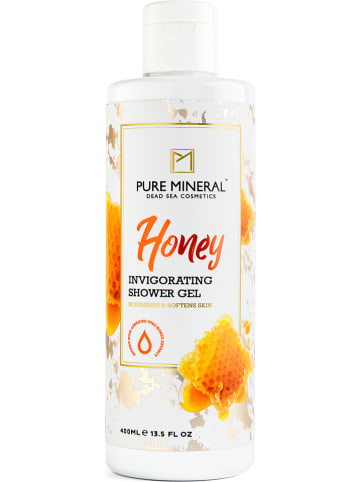 PURE MINERAL Duschgel "Honey", 400 ml