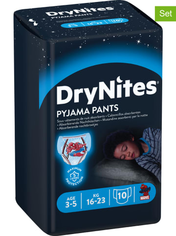 HUGGIES-DryNites 3-delige set: pyjamabroeken "DryNites", 3-5 jaar, 16-23 kg (30 stuks)
