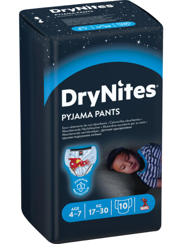 HUGGIES-DryNites 3er-Set: Pyjama Pants "DryNites", 4-7 Jahre, 17-30 kg (30 Stück)