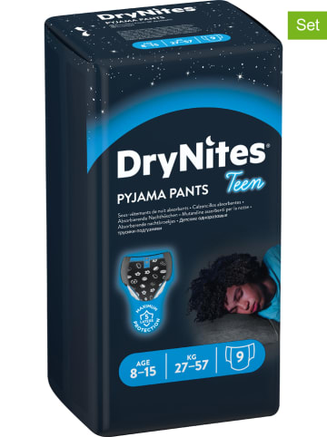 HUGGIES-DryNites 3-delige set: pyjamabroeken "DryNites", 8-15 jaar, 27-57 kg (27 stuks)