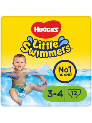 Little Swimmers Pieluszki kąpielowe (12 szt.) "Little Swimmers", rozmiar 3/4, 7-15 kg