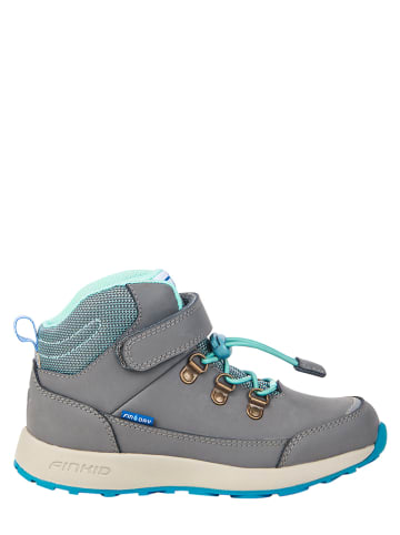 finkid Leder-Boots "Kivuta" in Grau