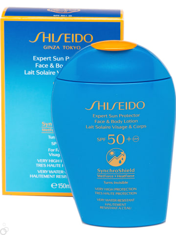 Shiseido Krem przeciwsłoneczny "Expert Sun Protector Face & Body" - SPF 50 - 150 ml
