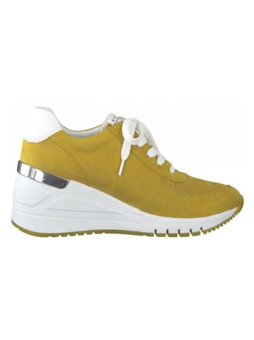 Marco Tozzi Sneakers okergeel