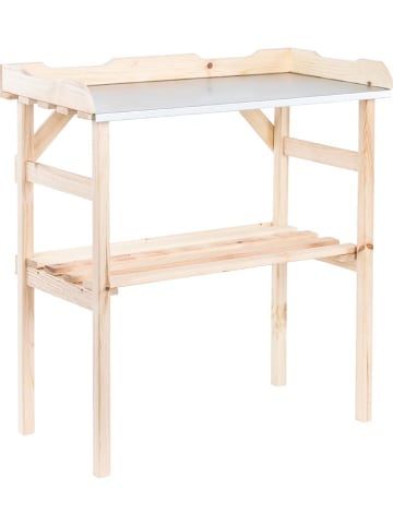 Garden Hero Tuinplanttafel naturel - (B)82 x (H)78 x (D)38 cm