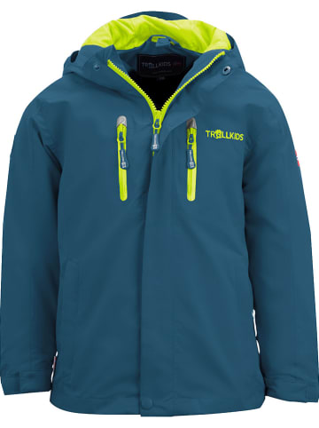 Trollkids Functionele jas "Sognefjord Pro" blauw