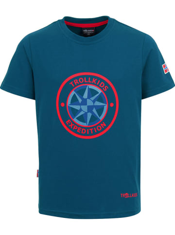 Trollkids Funktionsshirt "Windrose" in Blau