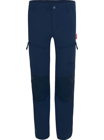 Trollkids Zipp-Off-Trekkinghose "Nordfjord" - Slim fit -  in Dunkelblau