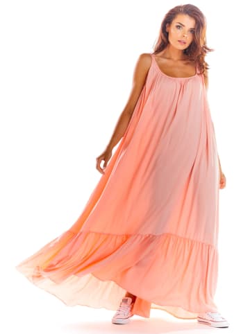 Awama Kleid in Apricot
