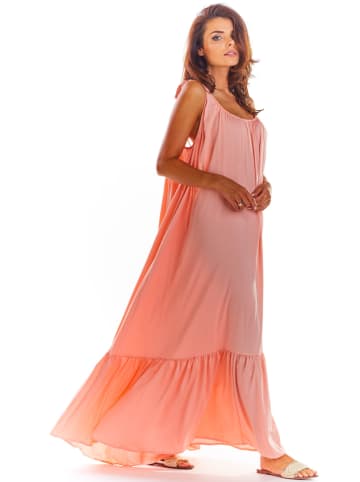 Awama Kleid in Apricot
