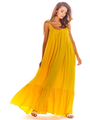 Awama Kleid in Gelb