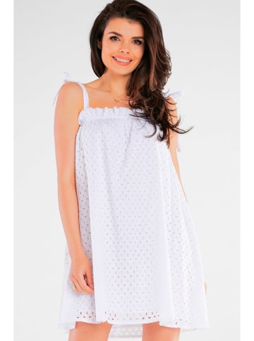 Awama Kleid in Weiß