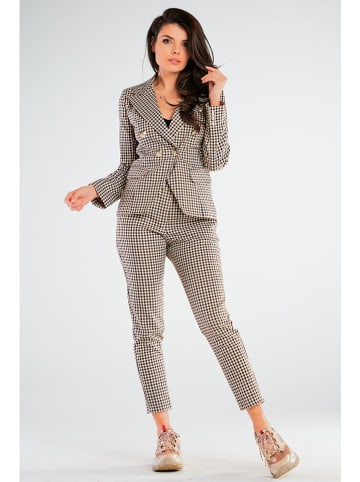 Awama Hose in Beige/ Braun