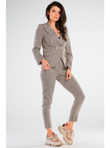 Awama Hose in Beige/ Braun