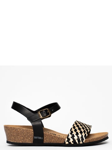 BAYTON Sleehaksandalen "Leganes" zwart
