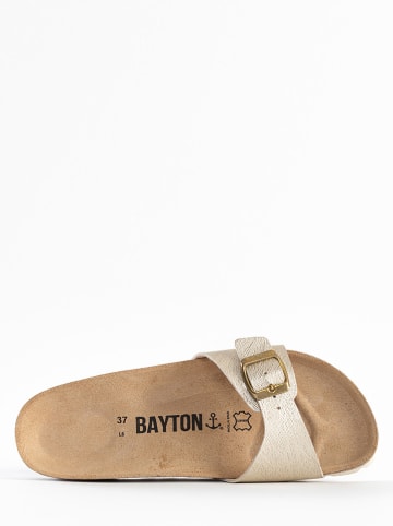 BAYTON Slippers "Zephyr" goudkleurig