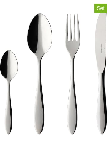 Villeroy & Boch 24tlg. Poliertes Edelstahl-Besteck-Set "Arthur"