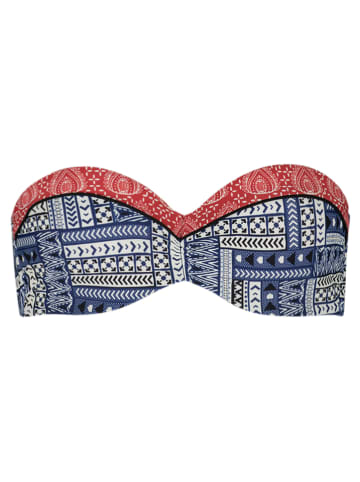 s.Oliverrrrr Bikinitop "Cocina" blauw/wit