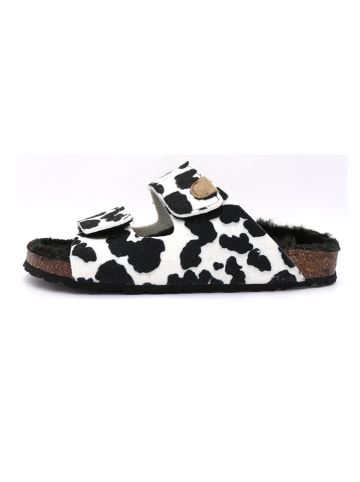 Billowy Slippers zwart/wit