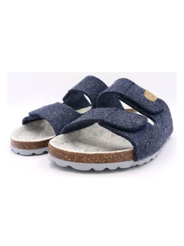 billowy Slippers donkerblauw