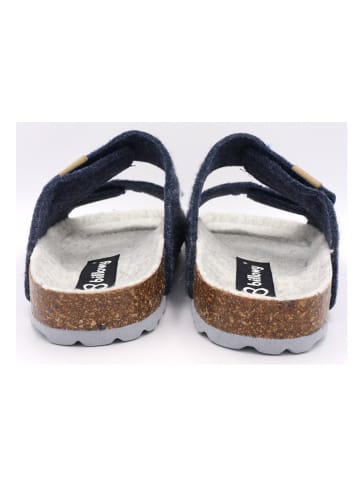 billowy Slippers donkerblauw
