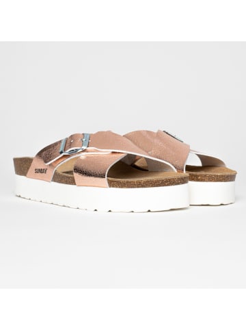 Sunbay Pantoletten "Iris" in Bronze