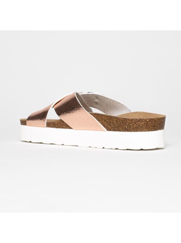 Sunbay Pantoletten "Iris" in Bronze
