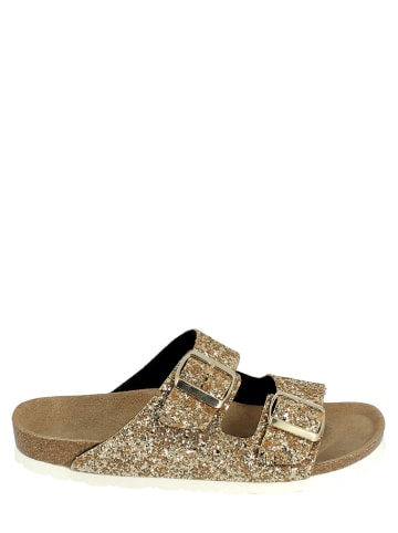 Sunbay Pantoletten "Trefle" in Gold