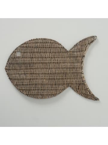 Boltze Podkładka stołowa "Fisch" w kolorze jasnobrązowym - 45 x 31 cm