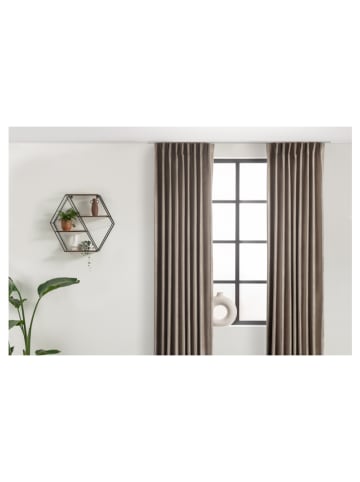 Lifa Living Zasłona w kolorze szarobrązowym
