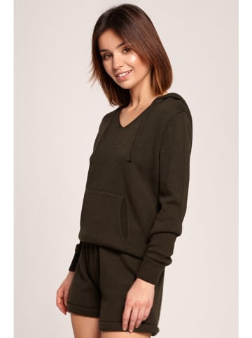 Be Wear Sweter w kolorze khaki