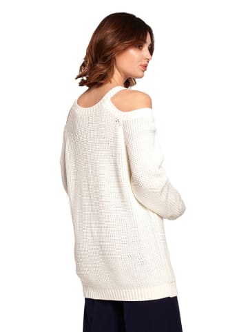 Be Wear Sweter w kolorze kremowym