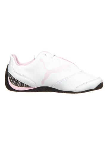 Puma Leder-Sneakers "Drift Cat III" in Weiß/ Rosa