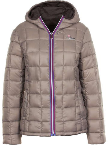 Peak Mountain Steppjacke in Taupe