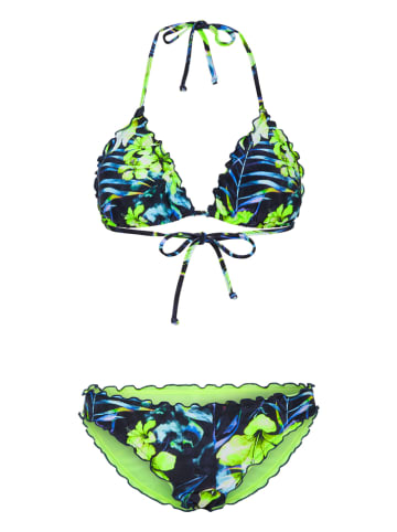 Chiemsee Bikini "Ivette" donkerblauw/groen